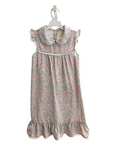 THE BEAUFORT BONNET COMPANY  PINK  FLORAL  LOUNGEWEAR WITH EYELET TRIM