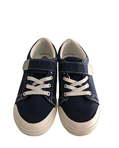 FOOTMATES BLUE SHOES *THIS ITEM IS GENTLY USED WITH MINOR SIGNS OF WEAR (FAINT STAINING) *EUC SIZE TODDLER 11