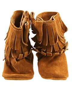 NO TAG BROWN BOOTS  *EUC SIZE TODDLER 4