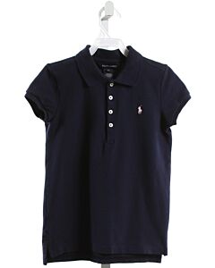 RALPH LAUREN  NAVY    KNIT SS SHIRT