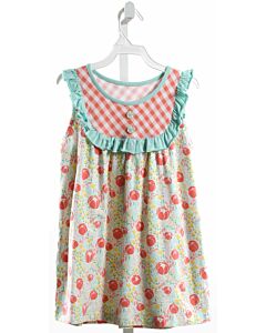 SERENDIPITY  PINK  FLORAL  SLEEVELESS SHIRT