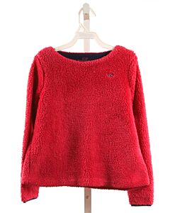 VINEYARD VINES  HOT PINK FLEECE   SWEATER