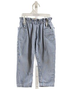 MINI BODEN  BLUE  STRIPED  PANTS