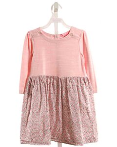 BISBY BY LITTLE ENGLISH  PINK  FLORAL  DRESS