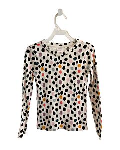 HANNA ANDERSSON  BLACK  POLKA DOT  KNIT LS SHIRT