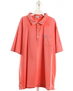 JOHNNIE-O  ORANGE    KNIT SS SHIRT