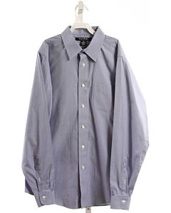 BROOKS BROTHERS  BLUE  MICROCHECK  DRESS SHIRT