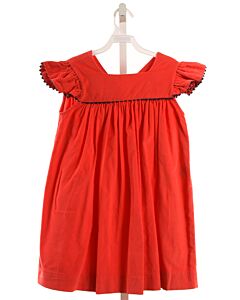 KATE & LIBBY  RED CORDUROY   DRESS