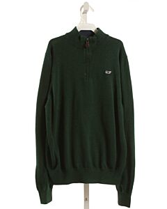 VINEYARD VINES  GREEN    PULLOVER