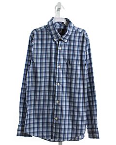 JOHNNIE-O  BLUE  PLAID  DRESS SHIRT