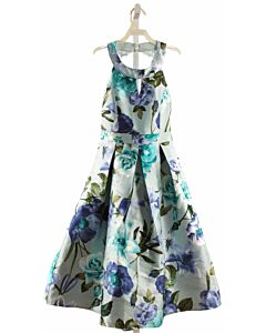 SPEECHLESS KIDS  BLUE  FLORAL  PARTY DRESS