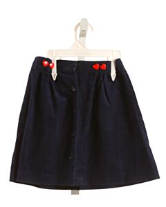 HARTSTRINGS  NAVY CORDUROY   SKIRT