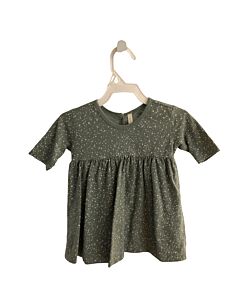RYLEE & CRU  GREEN  POLKA DOT  KNIT DRESS
