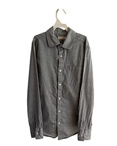 APPAMAN  GRAY  POLKA DOT  DRESS SHIRT