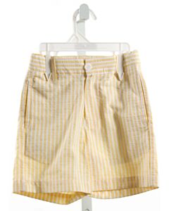 BELLA BLISS  YELLOW  STRIPED  SHORTS