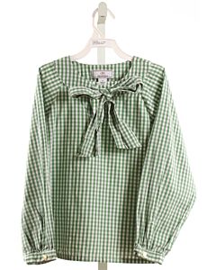 CPC  GREEN  GINGHAM  DRESS SHIRT