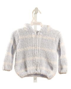 ANGEL DEAR  BLUE FLEECE STRIPED  OUTERWEAR