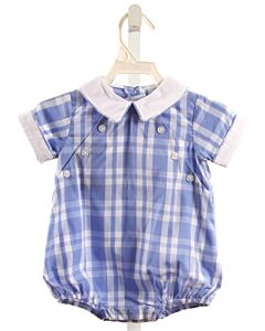 LITTLE ENGLISH  BLUE  PLAID  BUBBLE