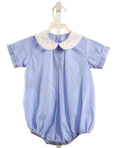 REMEMBER NGUYEN  BLUE  GINGHAM  BUBBLE