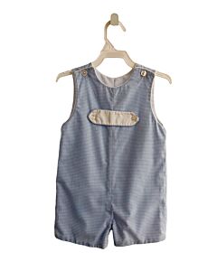 PETIT BEBE  LT BLUE  GINGHAM  JON JON