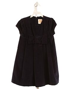 THE BEAUFORT BONNET COMPANY  NAVY CORDUROY   DRESS WITH BOW