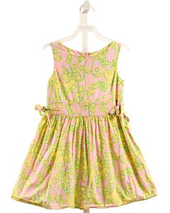 LILLY PULITZER  YELLOW  FLORAL  DRESS