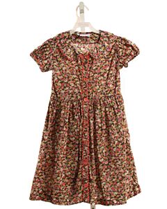 RACHEL RILEY  PINK  FLORAL  DRESS WITH RIC RAC