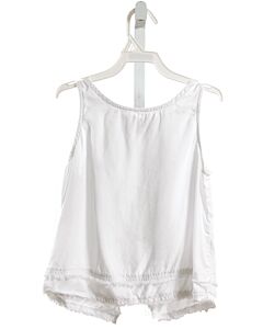 BELLA DAHL  WHITE    SLEEVELESS SHIRT