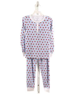 ROBERTA ROLLER RABBIT  BLUE    LOUNGEWEAR