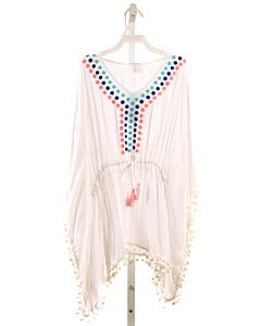 SNAPPER ROCK  WHITE   EMBROIDERED COVER UP