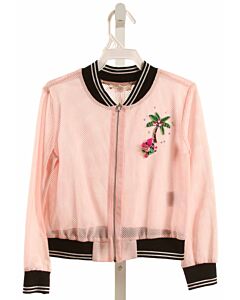 SARA SARA  PINK   APPLIQUED OUTERWEAR