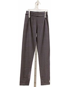 JOULES  SILVER  STRIPED  LEGGINGS