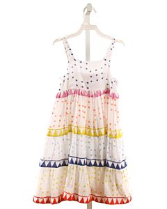 OLIPHANT  WHITE  POLKA DOT  DRESS