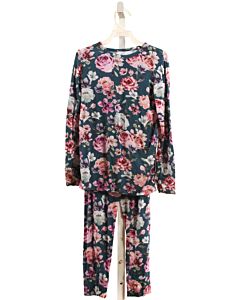 POSH PEANUT  PURPLE  FLORAL  LOUNGEWEAR