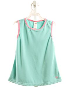 SET BY LULLABY SET  AQUA    KNIT TANK