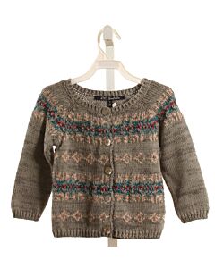 LILI GAUFRETTE  GRAY    CARDIGAN