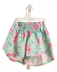 AZARHIA  AQUA  FLORAL  SHORTS