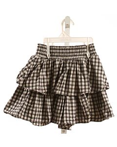 CREWCUTS  BLACK  PLAID  SKIRT