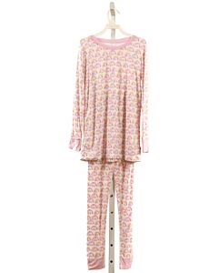 LITTLE SLEEPIES  PINK  PRINT  LOUNGEWEAR