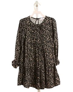 MANGO  BLACK  FLORAL  DRESS