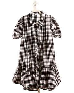 MAYORAL  BLACK  GINGHAM  DRESS