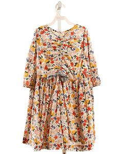 PINK CHICKEN  MULTI-COLOR  FLORAL  DRESS