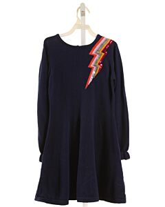 JOULES  NAVY    KNIT DRESS WITH SEQUINS