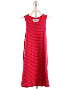 SOL ANGELES  HOT PINK  STRIPED  KNIT DRESS