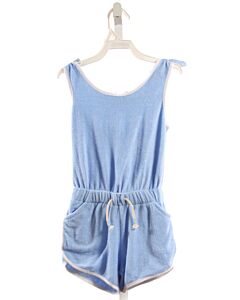 SHADE CRITTERS  BLUE TERRY CLOTH   ROMPER