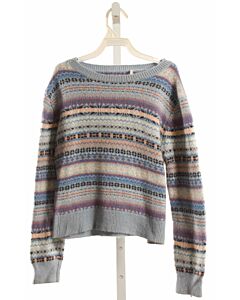 CREWCUTS  BLUE    SWEATER