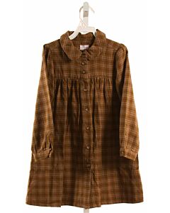 MORLEY  BROWN  PLAID  DRESS
