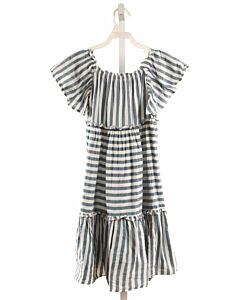 MAYORAL  BLUE  STRIPED  DRESS