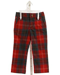THE BEAUFORT BONNET COMPANY  RED  PLAID  PANTS