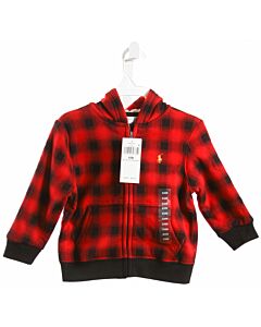 RALPH LAUREN  RED  PLAID  OUTERWEAR